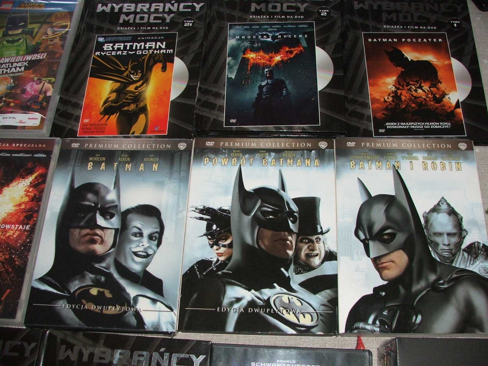 Batman kolekcja premium, wyd. 1 i 2 dvd, wszystie też anime