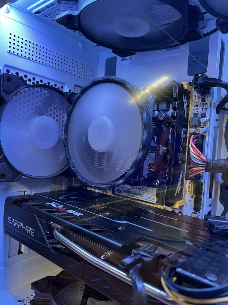 Стаціонарний ПК ігровий RX 5700 8GB Системник Xeon 20 ядер / SSD 512GB