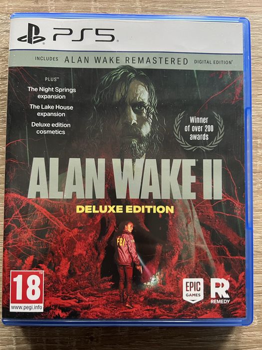 Alan Wake 2 Deluxe + Alan Wake Remastered Kod PS5