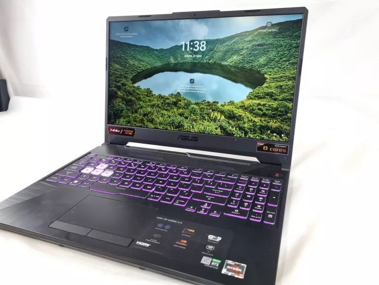 OKAZJA Laptop do gier ASUS TUF A15 Ryzen 7 RTX 3060 32GB RAM 512GB SSD