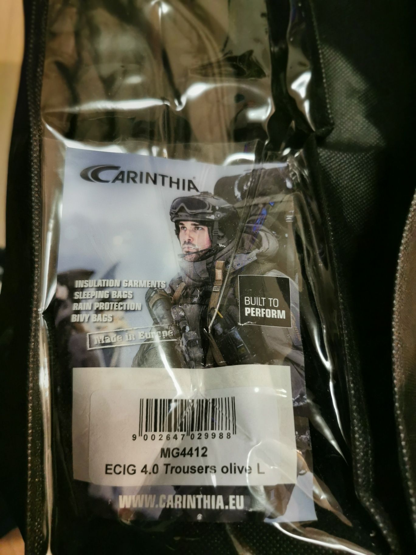 Carinthia ECIG 4.0 trousers spodnie IR CAMO zimowe GLOFT