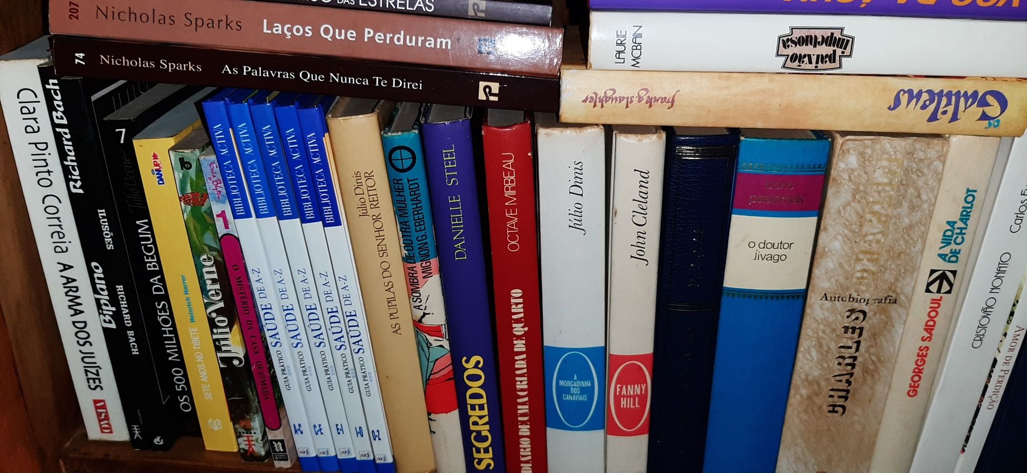 50 livros em ótimo estado