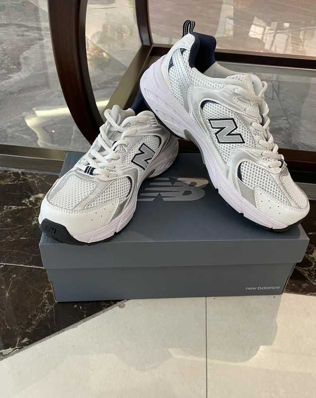 New Balance_530_white Moda_Buty_Mokasyny Mokasyny R.40