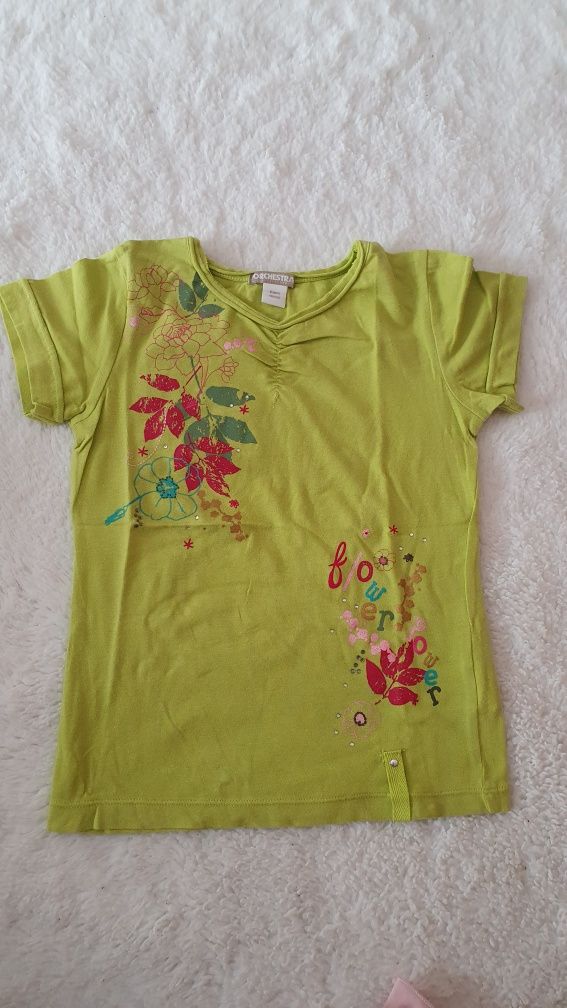 Lote de 6 t-shirt menina