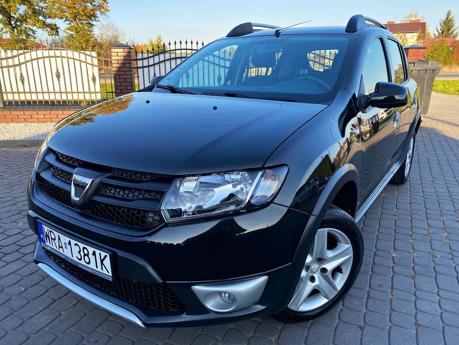 Dacia Sandero Stepway 0.9 TCe 90KM Benzyna Klimatyzacja Relingi z Niemiec ZAREJESTROWANA !