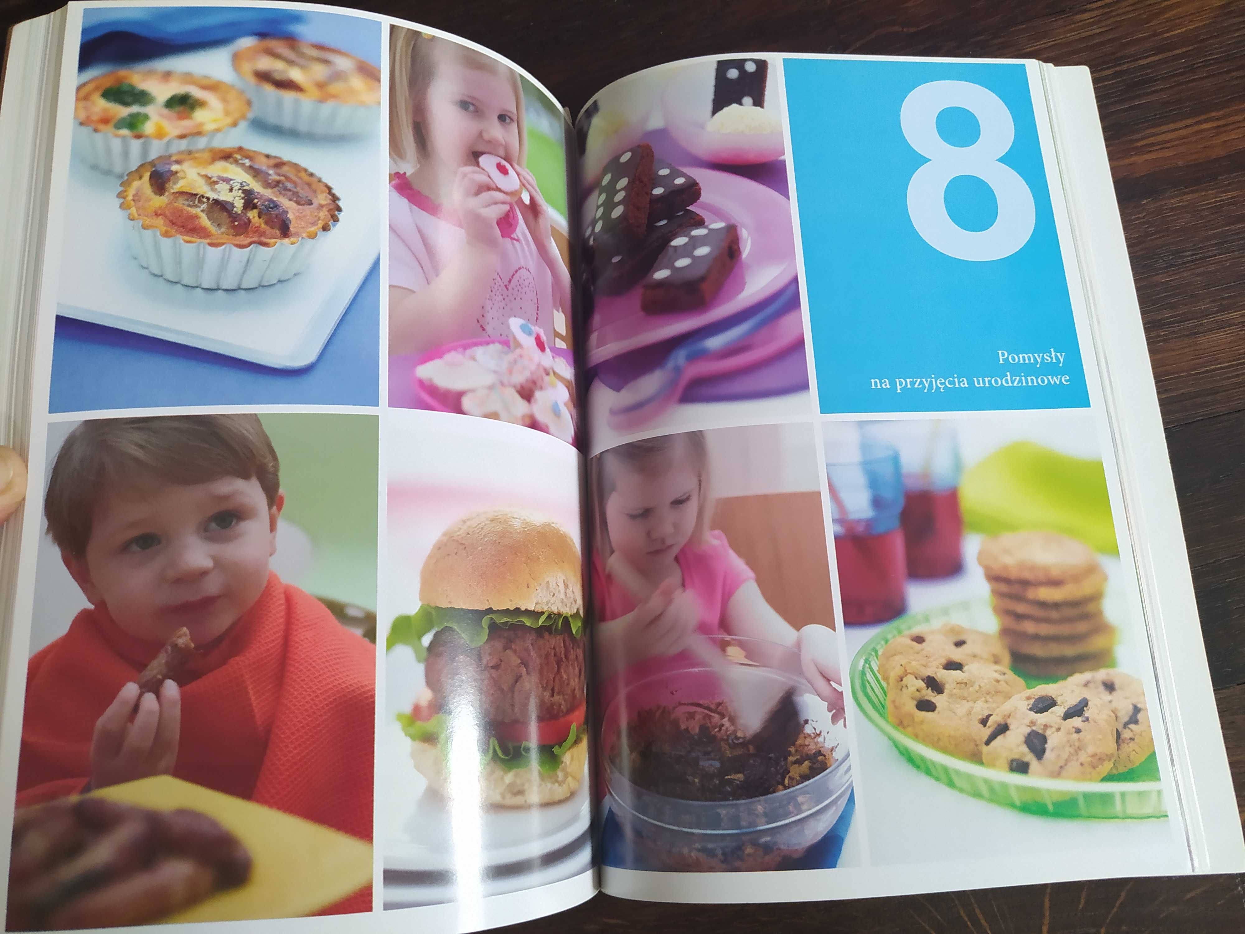 Książka kucharska dla maluchów i niemowląt, 100 przepisów, stan bdb