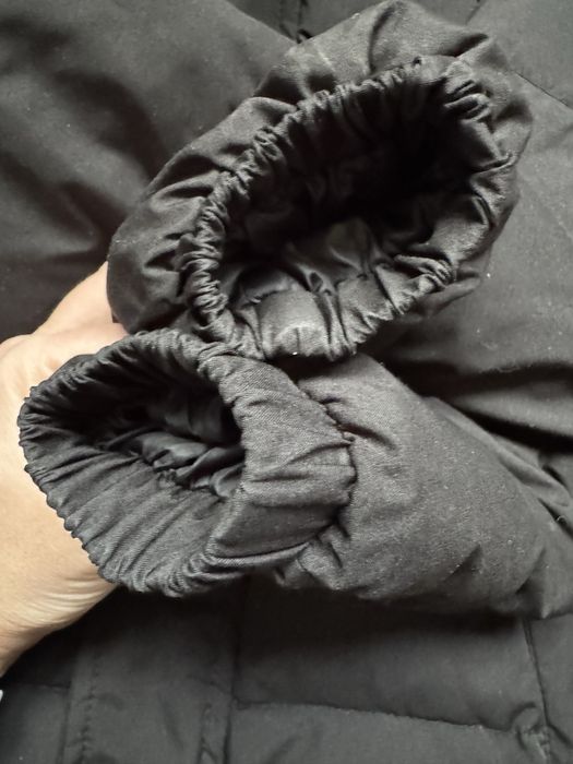 Зимова подовжена куртка пуховик унісекс zara