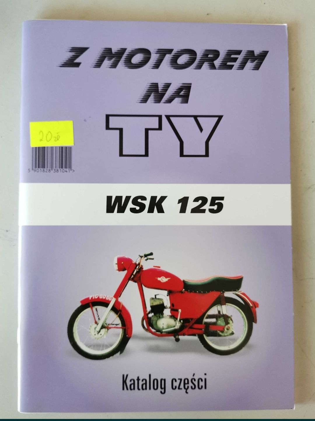 Książka katalog części WSK 125 M06 BE gil Bąk lelek