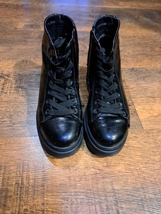 Черевики ботінки шкіряні