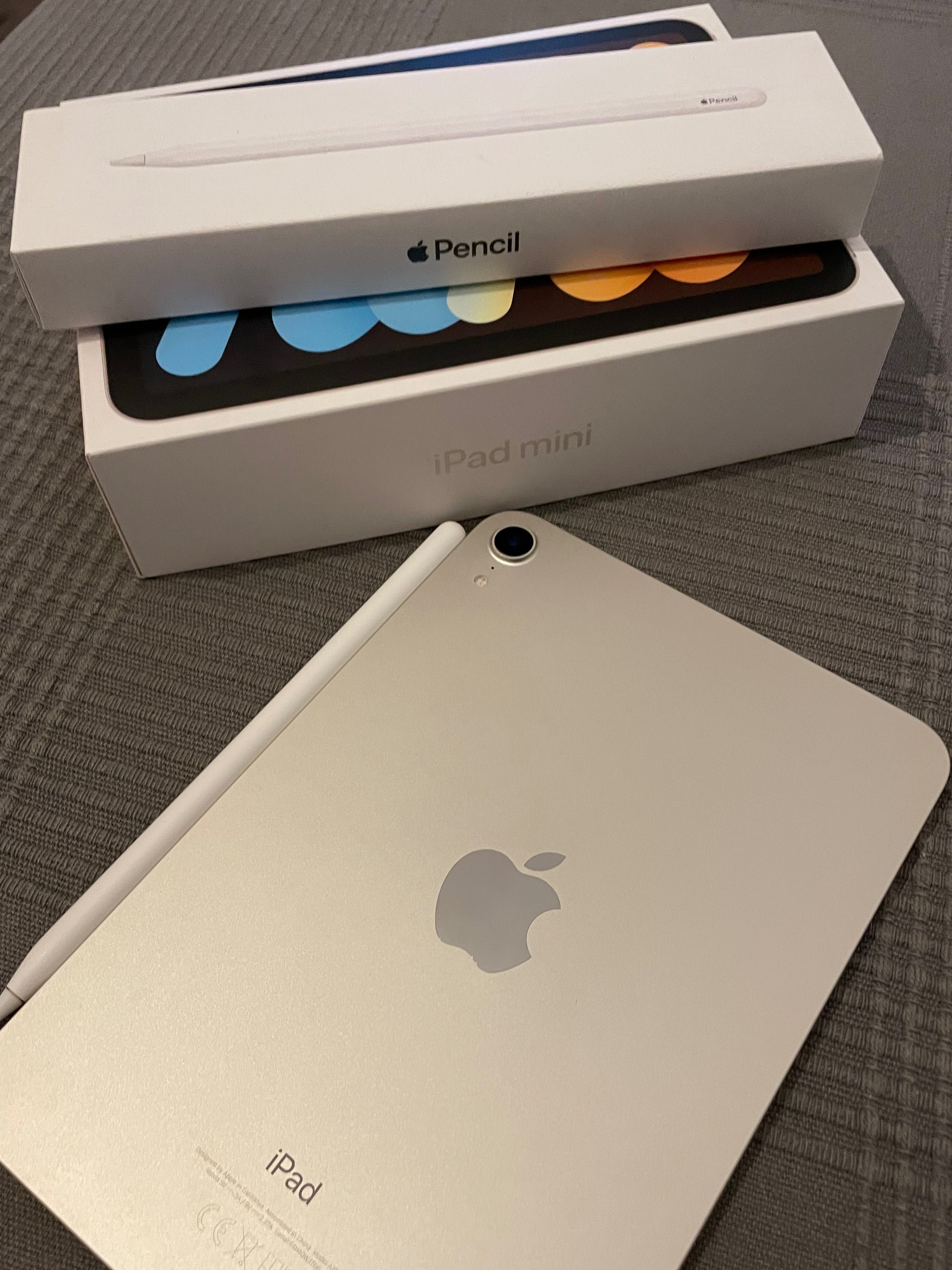 iPad mini 6 + Caneta Apple Pencil (2a geração)