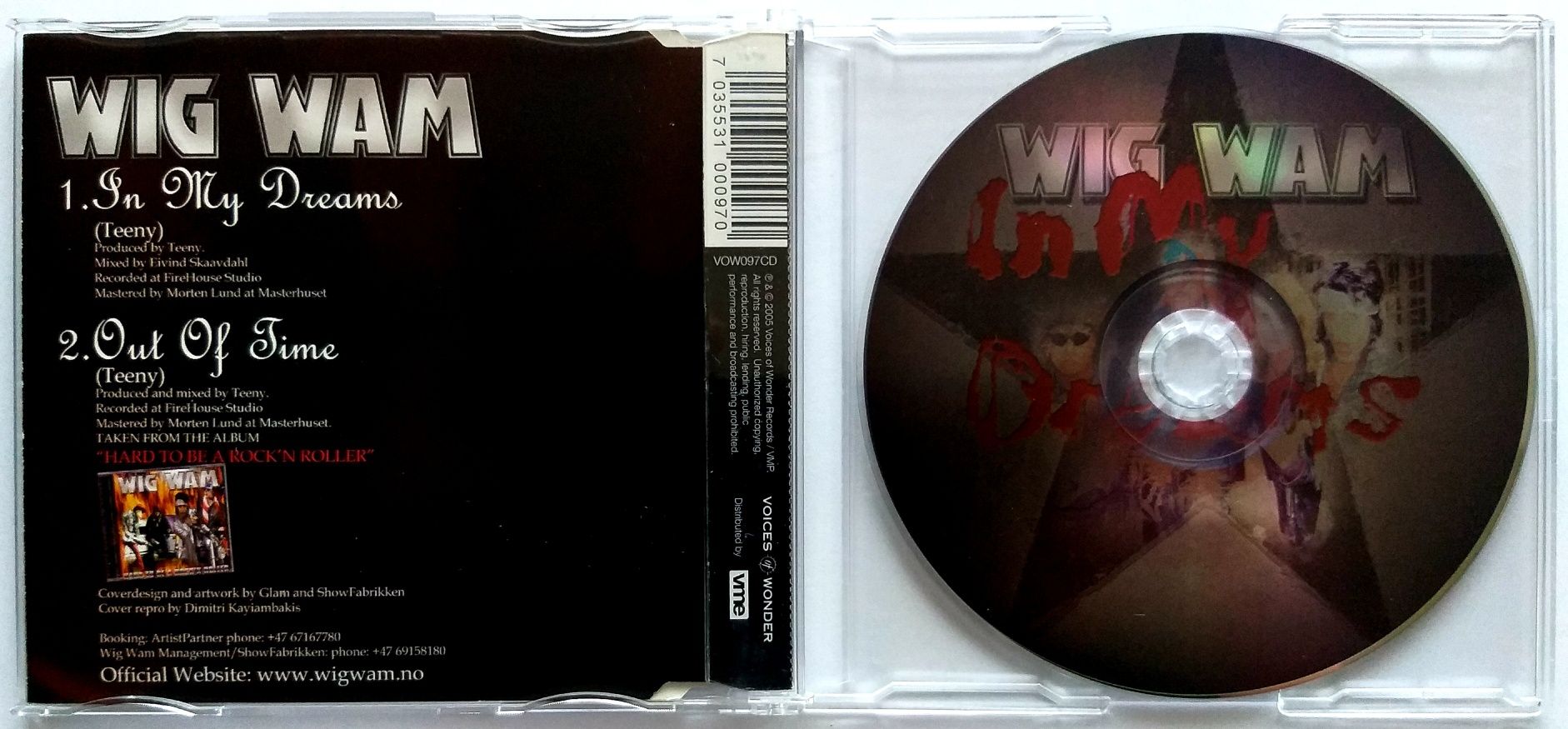 CDs Wig Wam In My Dreams 2005r