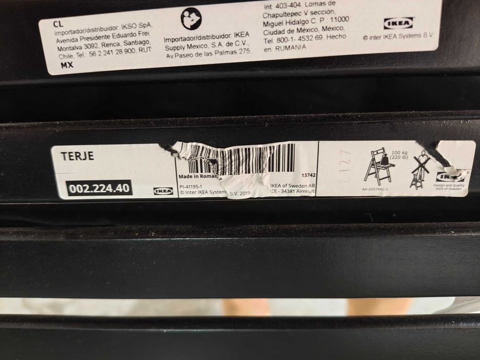 Conjunto 2 cadeiras Ikea