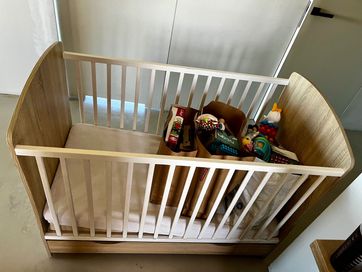 Łóżeczko dziecięce / niemowlęce 120x60 zabawki