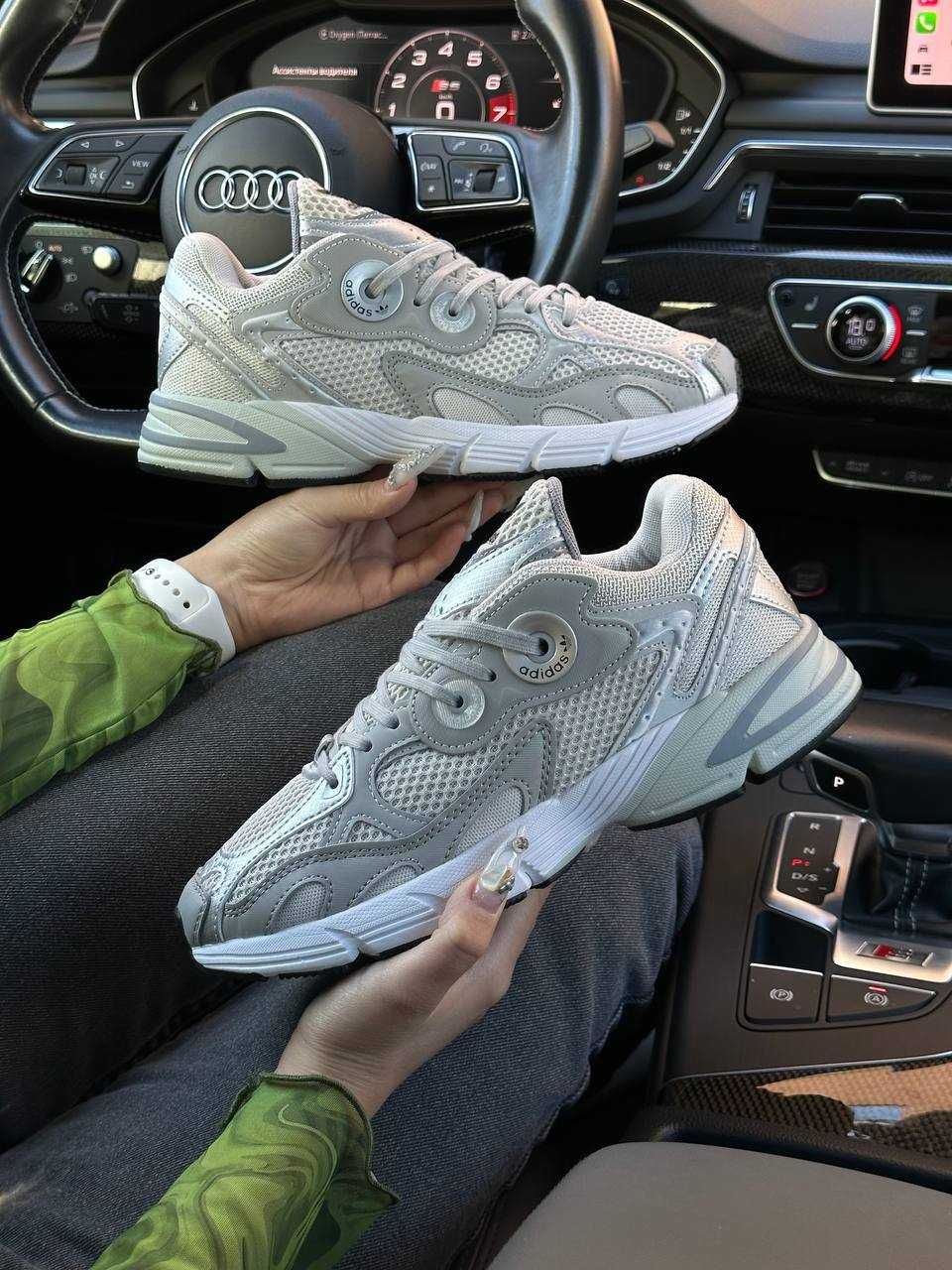 Женские кроссовки Adidas Astir Originals адидас астир Gray Silver