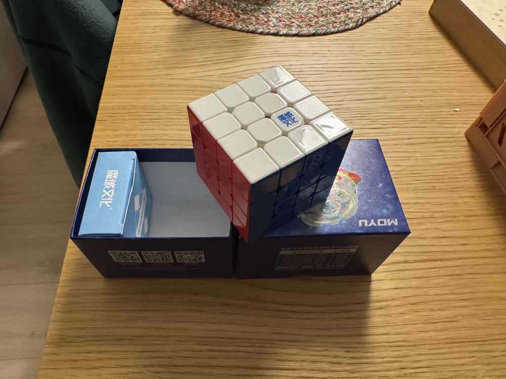 Kostka rubika MoYu Aosu v7 4x4 triple track UV stan idealny