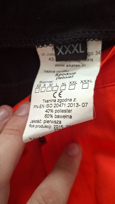 Spodnie Ratownictwo Medyczne Letnie