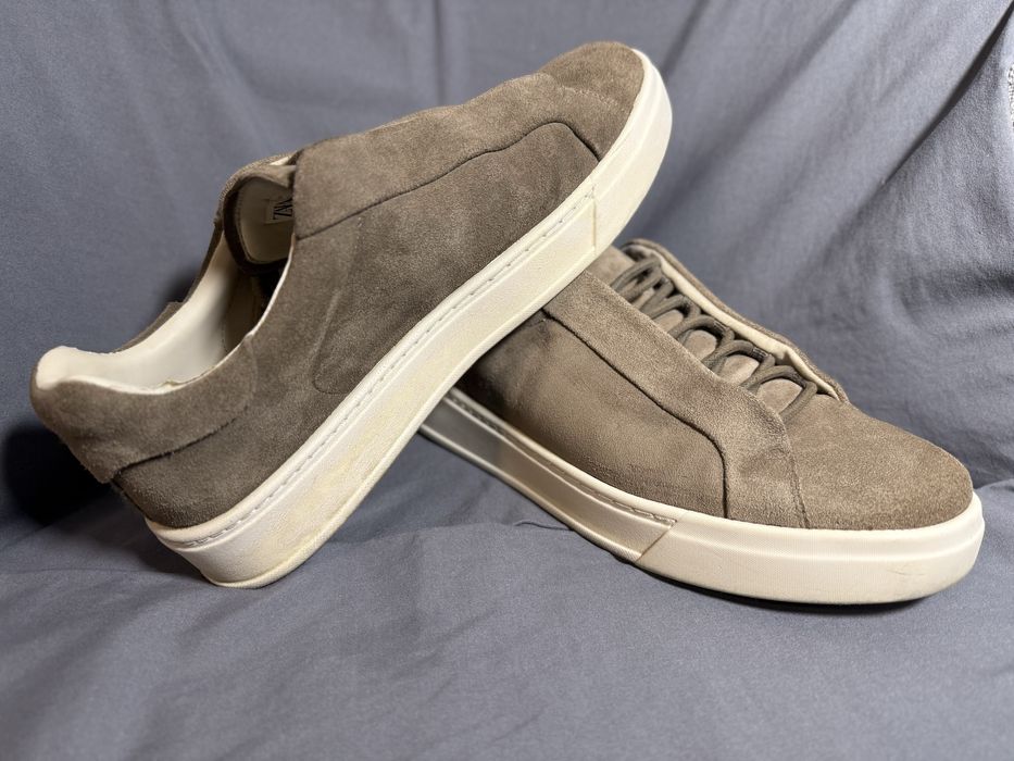 чоловічі замшеві кеди ZARA