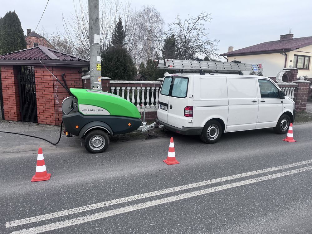 Profesjonalne Mycie Ciśnieniowe gorąca woda 100°C