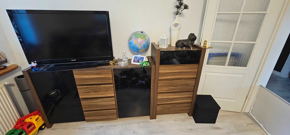 Komoda x2 + stolik kawowy