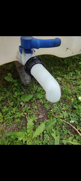 Spust zlewka lejek wylewka zawór mauzera baniak zbiornik ibc paletopoj