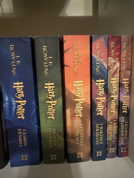 Książki Harry Potter stare wydanie