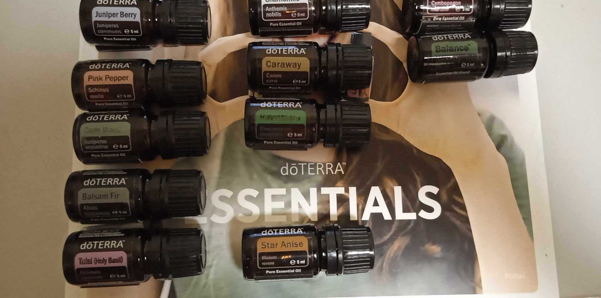 doTerra olejki eteryczne 5 ml NOWE mix różne