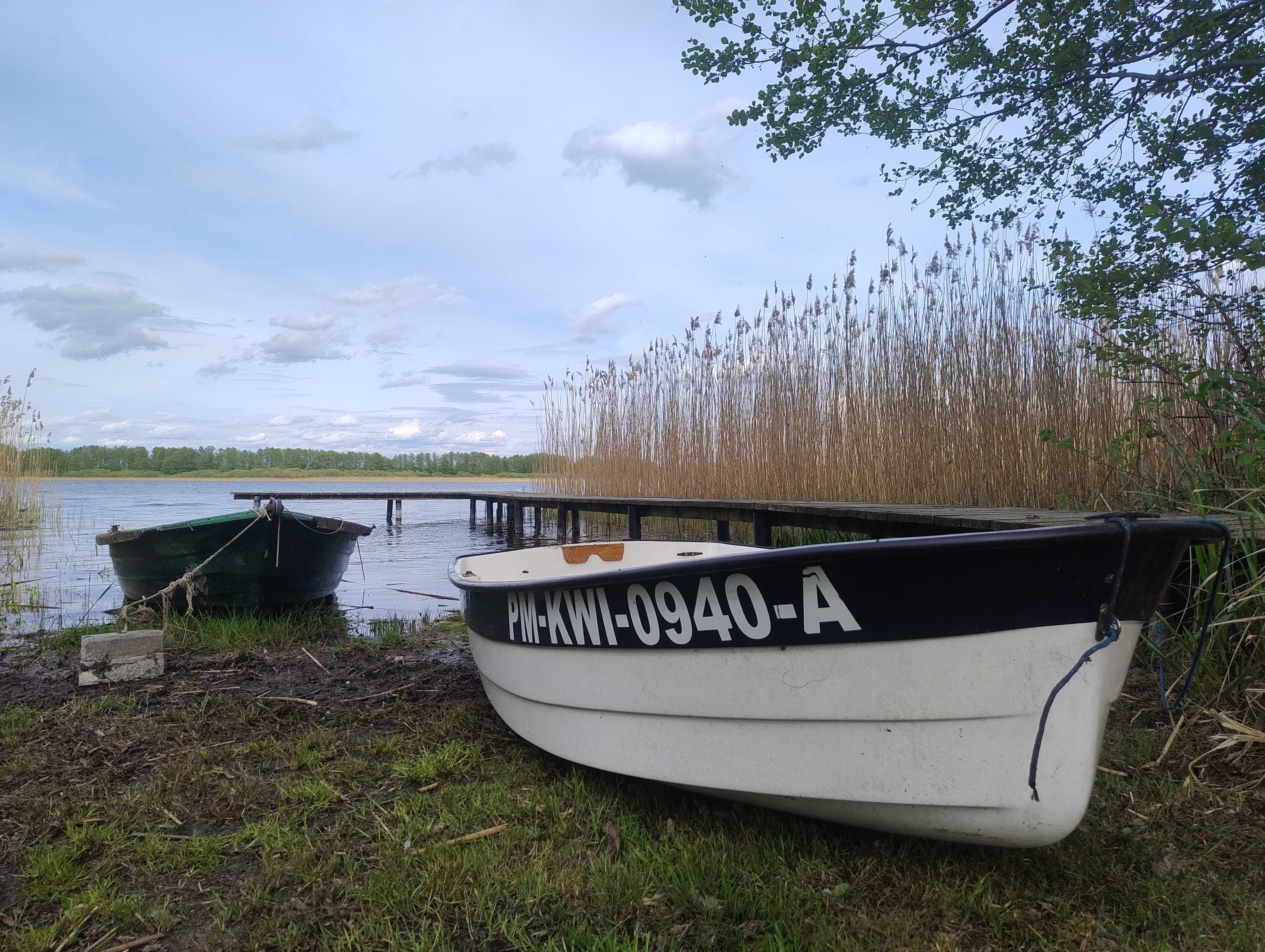 Domek nad jeziorem- Mazury- Linia Brzegowa, Prywatny Pomost