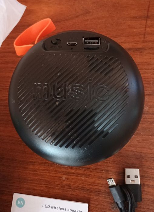 Głośnik przenośny Okop KP 560 bluetooth mp3 radio podświetlenie NOWY