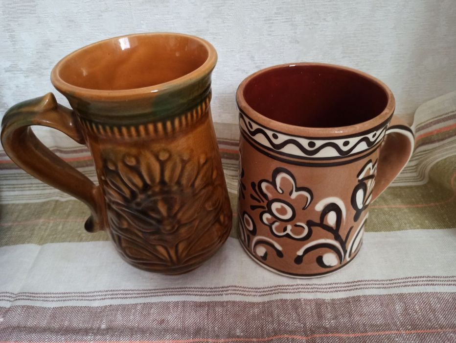 Кухлики, майоліка, кераміка