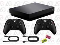 Xbox One X 1 TB (1000 GB) + 2 Pady + GWARANCJA -Zestaw Komplet Konsola