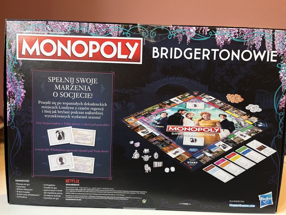 Gra Monopoly Bridgetonowie Nowa Empik na prezent