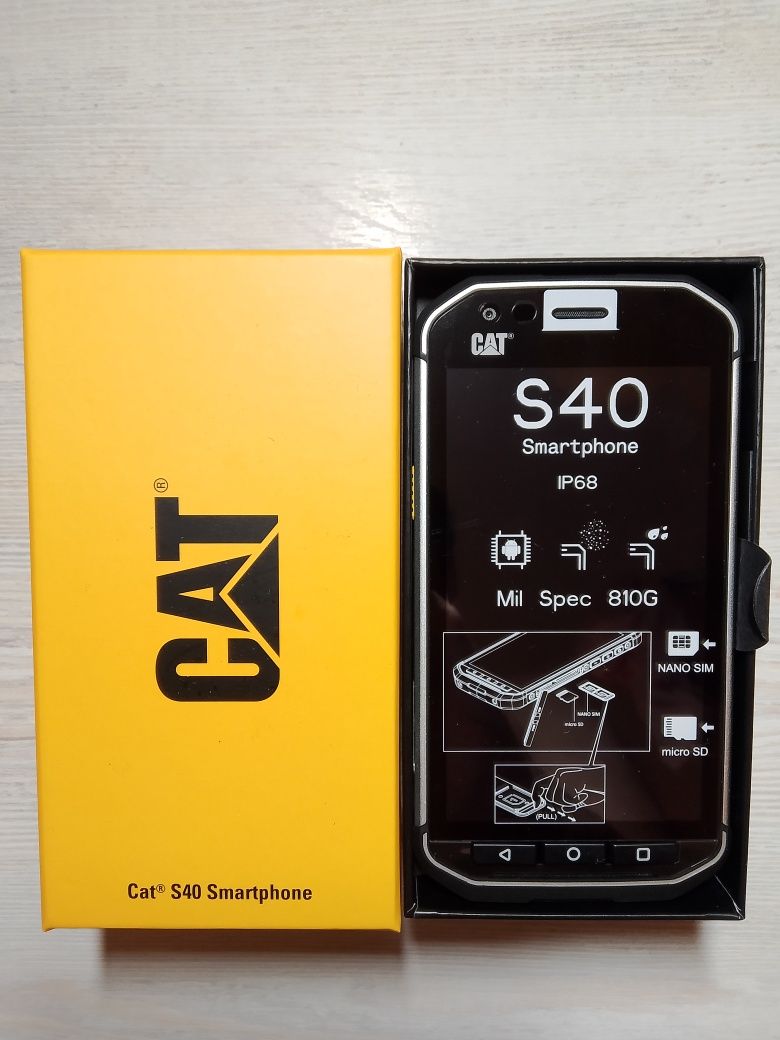 Продам новый тел. CAT S40.