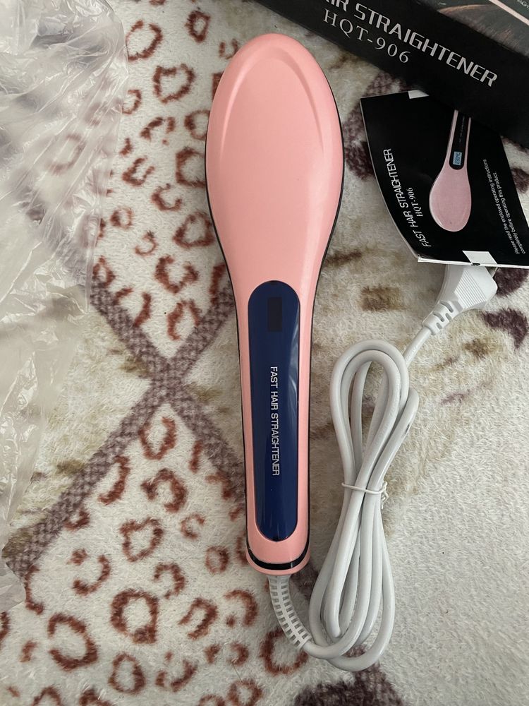 Электрическая расческа-выпрямитель Fast Hair Straightener HQT-906