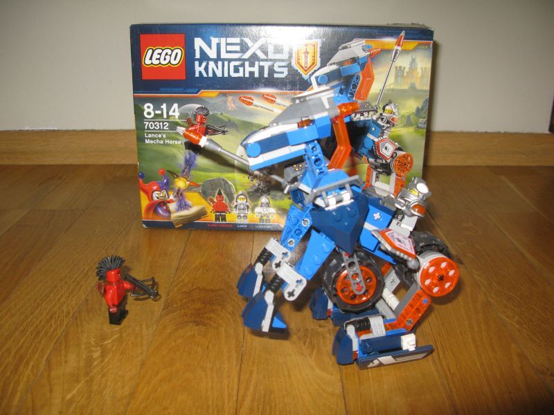 LEGO NEXO KNIGHTS 70312 Mechaniczny Koń Lance'a - kompletny zestaw