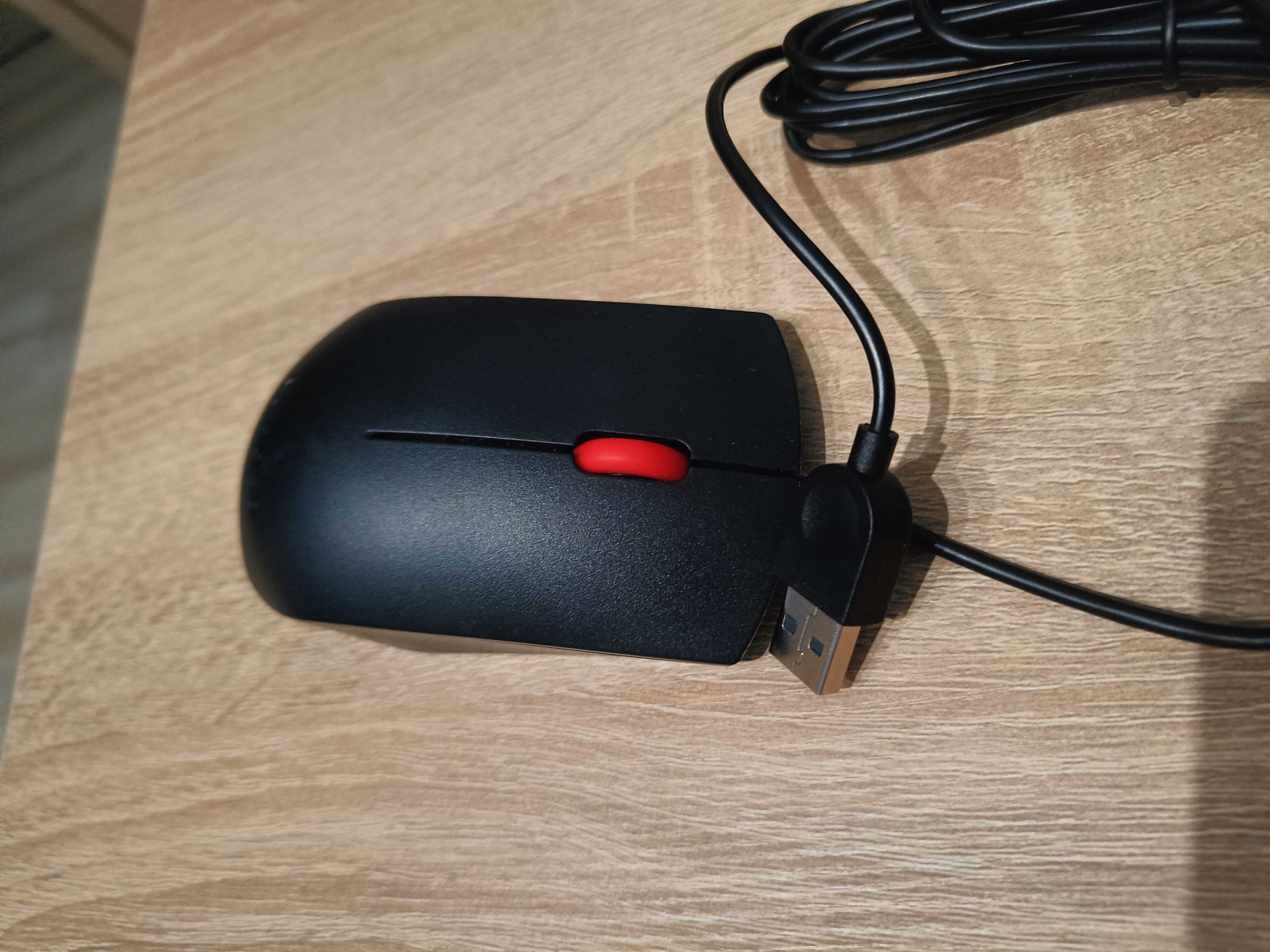 Myszka Lenovo || Mysz komputerowa optyczna || USB