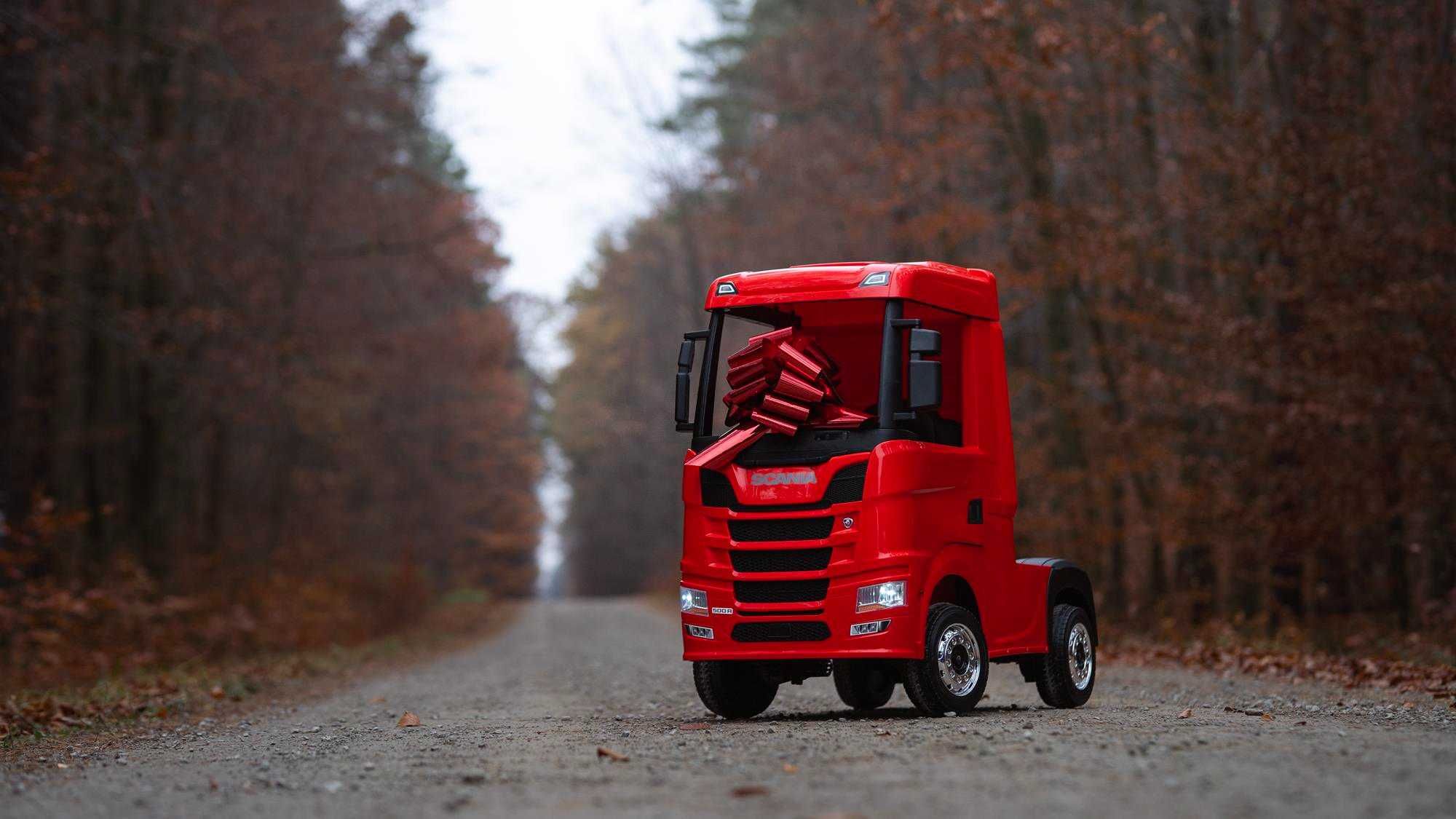 SCANIA 4x4 dla dzieci TIR CIĘŻARÓWKA na akumulator