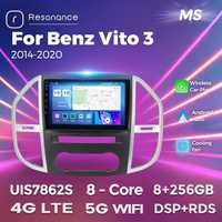 Магнітола Mercedes Benz Vito W447 android GPS навігація Мерседес Вито
