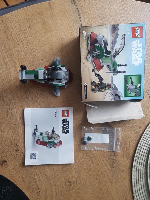 Star Wars Boba Fetts Starship Microfighter