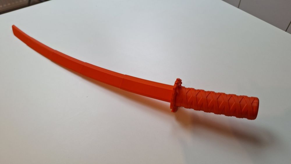 Miecz wysuwany 3D • Gadżet cosplay / zabawka