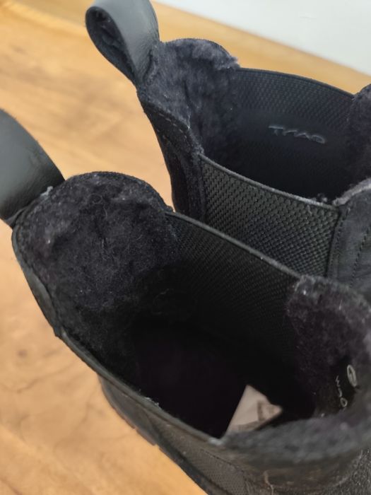 Жіночі замшеві , чорні черевики Gant