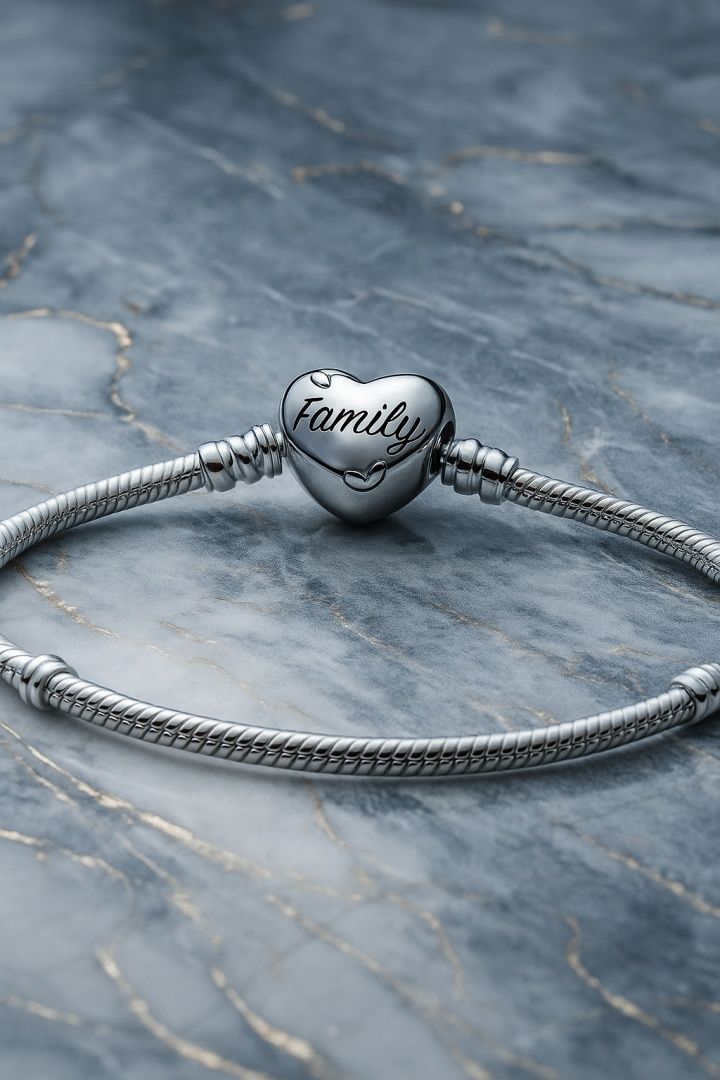 Promocja srebrna bransoletka Pandora moments 19cm do Pandora charms