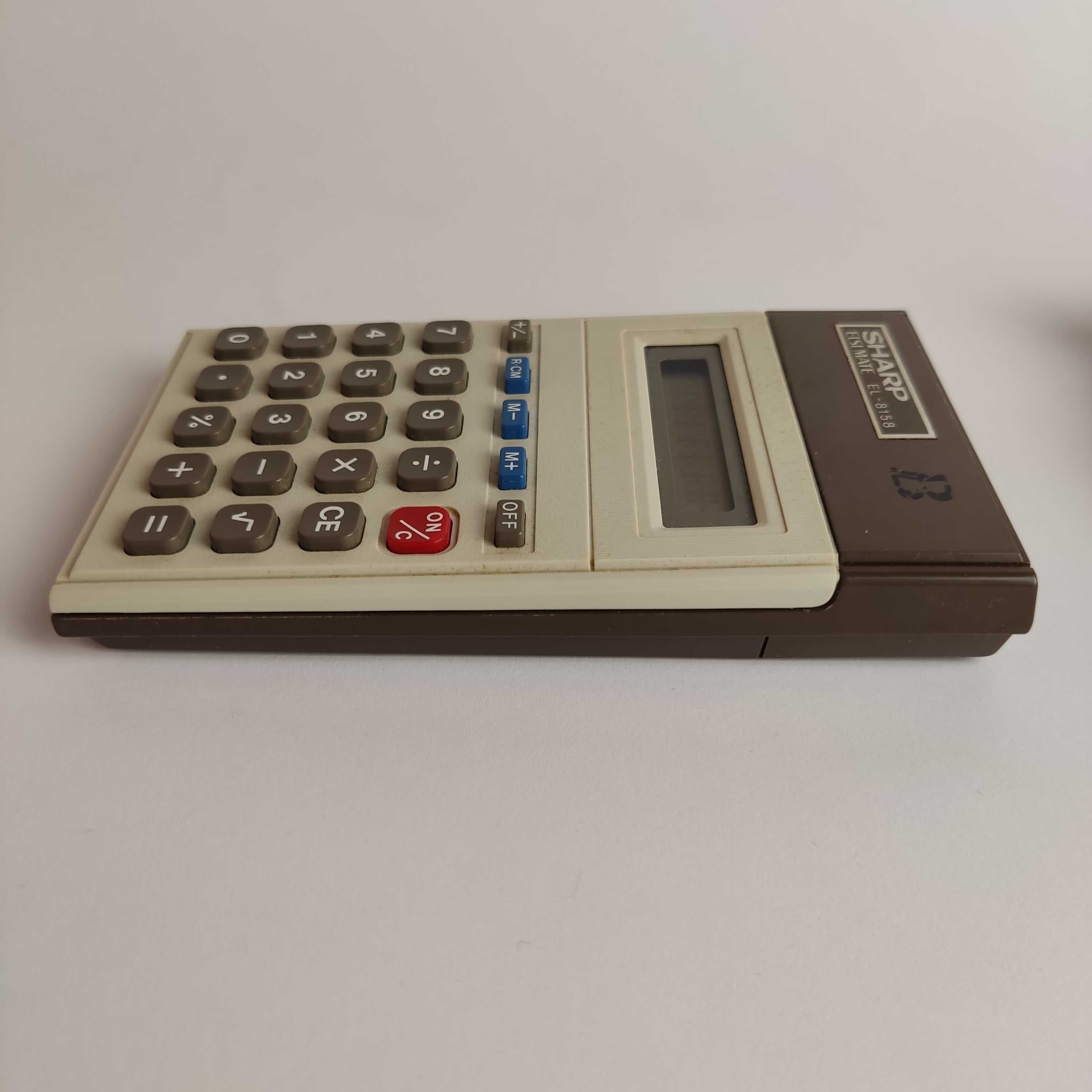 Kalkulator SHARP ELSI MATE EL-8158 - sprawny , rok 1979