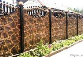 Бетонні секційні огорожі (європаркани) - виробництво і  встановлення.