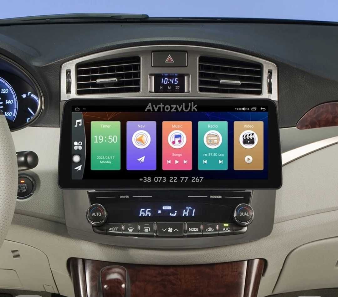 Магнитола AVALON Toyota Авалон Дисплей Монитор GPS CarPlay Android 13