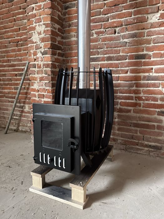 Piec tunelowy do sauny  na drewno