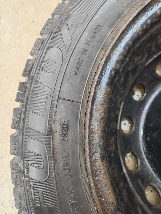 Koła zimowe felgi stalowe 4 sztuki R14 175/65 Fulda dużo bież Peugeot