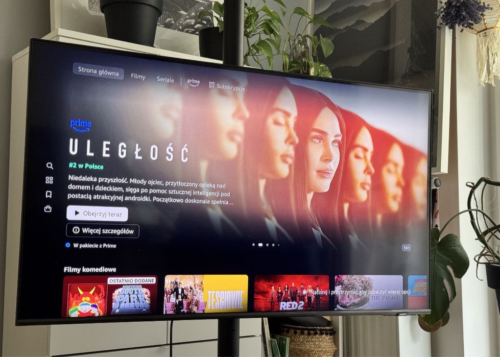 Samsung 43 cale QE43Q60C TV LED 4K Smart TV Tizen DVB-T2