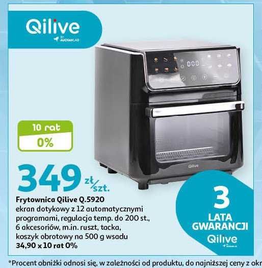 Nowa Frytkownica Qilive Q.5920 Beztłuszczow 1800W 12xProgramów 10 litr