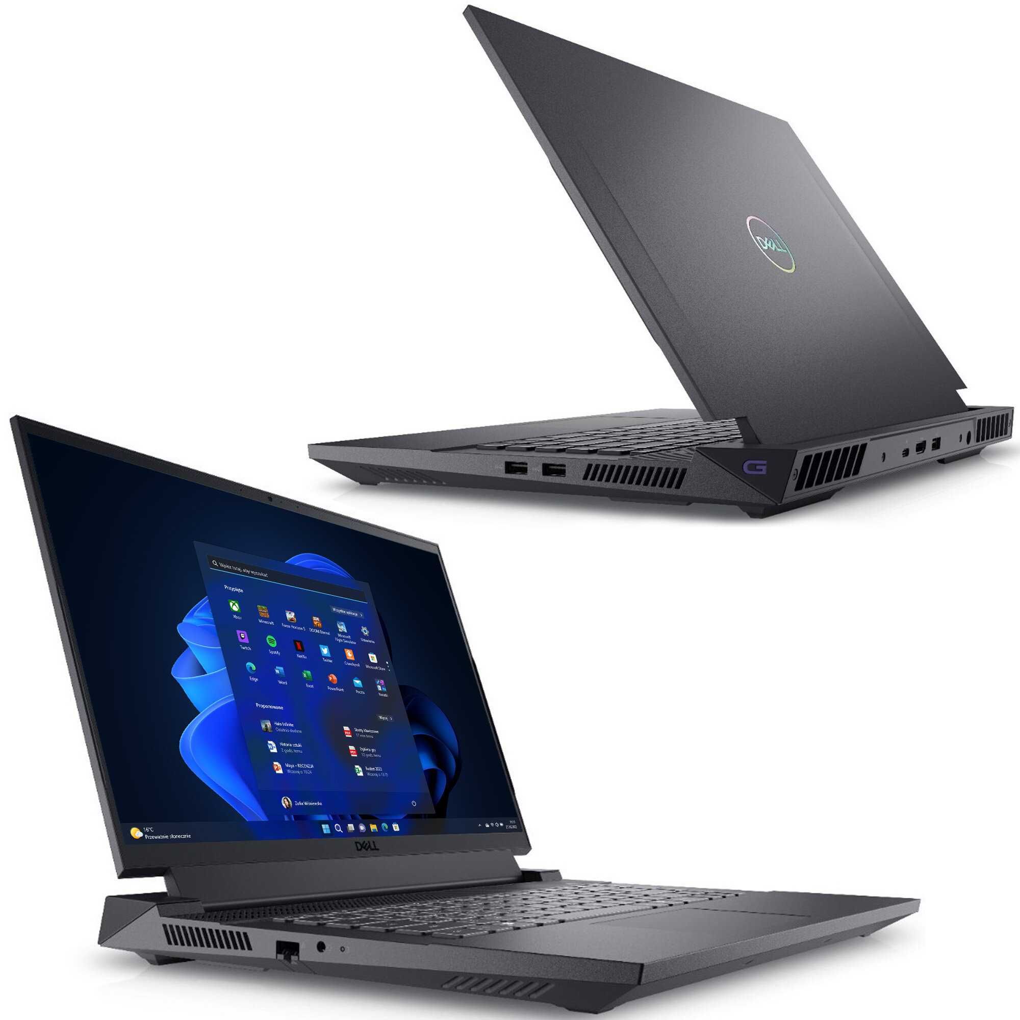 Laptop Gamingowy Dell G16 z 32GB RAM, 240Hz, i9 i GPU GeForce RTX 4060
