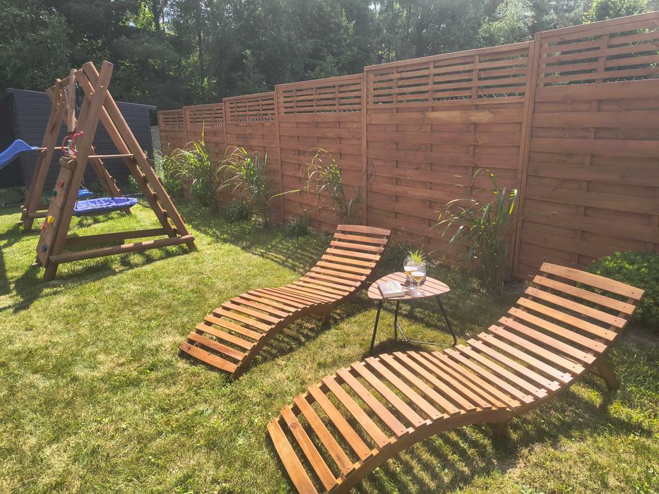 Domek przy lesie na Roztoczu.